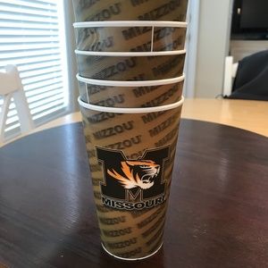 5 holographic MU cups